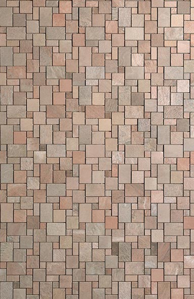Copper Polished Mosaic
